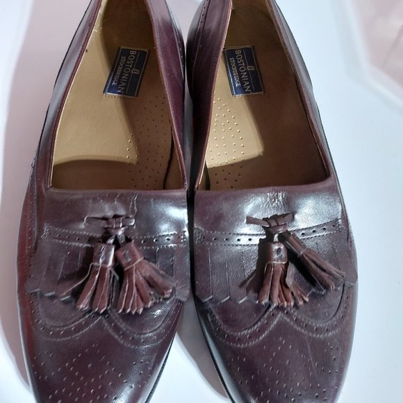 BOSTONIAN STOCKBRIDGE MEN'S SHOES BROWN - Picture 2 of 4